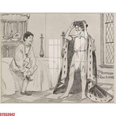 File in trần Tranh sơn dầu phương tây tổng hợp STS53942 (bản gốc) mây trời