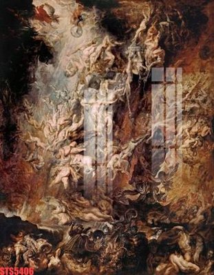 Download file gốc Tranh sơn dầu phương tây tổng hợp STS5406 (in mica) trong suốt
