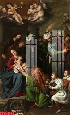 File tranh gốc Tranh sơn dầu phương tây tổng hợp STS54166 (bản đẹp) độc quyền