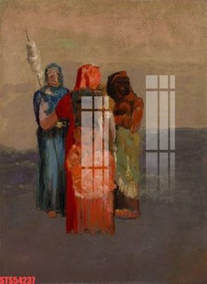 Tải file gốc Tranh sơn dầu phương tây tổng hợp STS54237 (bản PSD) còn layer