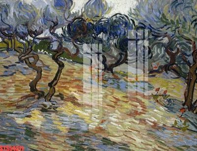 File tranh Tranh sơn dầu phương tây tổng hợp STS54311 (ảnh gốc) in trần nhà