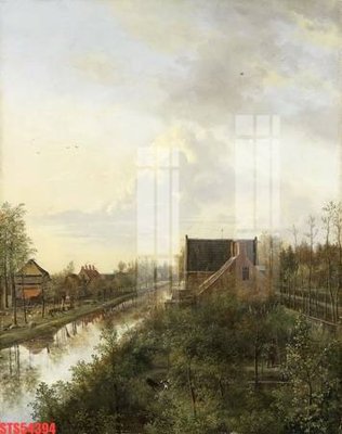 File gốc Tranh sơn dầu phương tây tổng hợp STS54394 (in mica) làm quà tặng