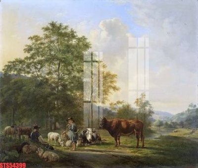 Download file gốc Tranh sơn dầu phương tây tổng hợp STS54399 (in lụa) tranh 3D