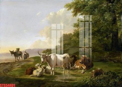 Tải file Tranh sơn dầu phương tây tổng hợp STS54401 (gốc) in tranh tráng gương