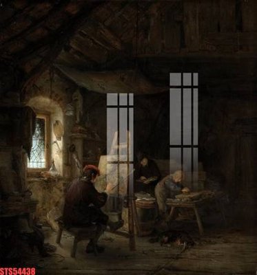 File in trần Tranh sơn dầu phương tây tổng hợp STS54438 (bản gốc) mây trời