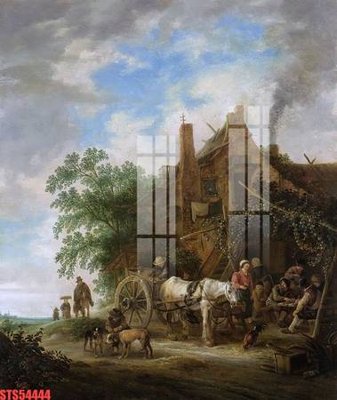 File tranh Tranh sơn dầu phương tây tổng hợp STS54444 (ảnh gốc) độc quyền