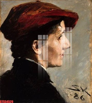 File gốc in mica Tranh sơn dầu phương tây tổng hợp STS54529 chất lượng