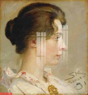 File in lụa Tranh sơn dầu phương tây tổng hợp STS54530 (tân cổ điển) Tranh sơn dầu phương tây tổng hợp STS54530