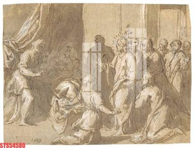 File ảnh gốc Tranh sơn dầu phương tây tổng hợp STS54580 không vỡ nét