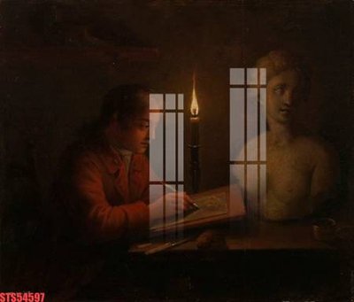 Download file Tranh sơn dầu phương tây tổng hợp STS54597 (gốc) in mica bàn thờ