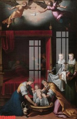 File in mica Tranh sơn dầu phương tây tổng hợp STS54609 (ảnh gốc) đẹp