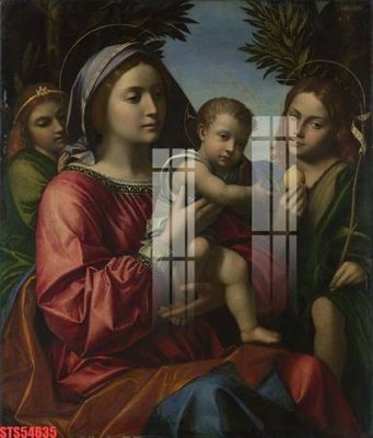 Download file Tranh sơn dầu phương tây tổng hợp STS54635 (gốc) in mica ốp bếp