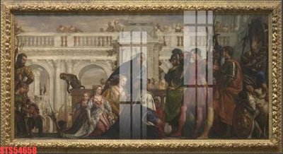 File tranh gốc Tranh sơn dầu phương tây tổng hợp STS54658 (bản quyền) file PSD