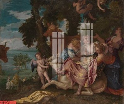 Download file gốc Tranh sơn dầu phương tây tổng hợp STS54659 (in mica) trong suốt