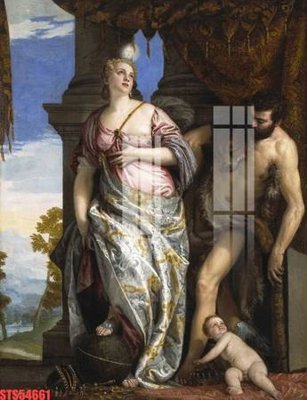 File tranh Tranh sơn dầu phương tây tổng hợp STS54661 (file gốc) chuẩn màu in