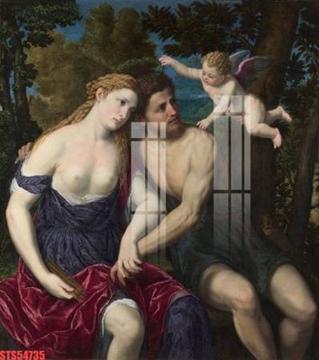 File gốc Tranh sơn dầu phương tây tổng hợp STS54735 (in tráng gương) nghệ thuật