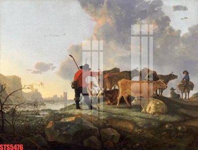 Tải file gốc Tranh sơn dầu phương tây tổng hợp STS5476 (in khổ lớn) quảng cáo