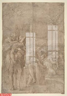 File PSD Tranh sơn dầu phương tây tổng hợp STS54767 (gốc) nhiều lớp (multi-layer)