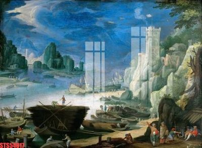 Tải file Tranh sơn dầu phương tây tổng hợp STS54817 (gốc) để in ấn ngay