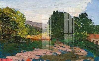 File gốc in ấn Tranh sơn dầu phương tây tổng hợp STS54831 chuẩn màu CMYK