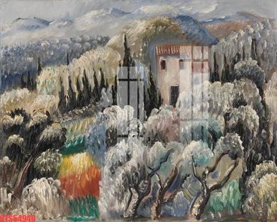 File ảnh Tranh sơn dầu phương tây tổng hợp STS54940 (gốc) in Hiflex