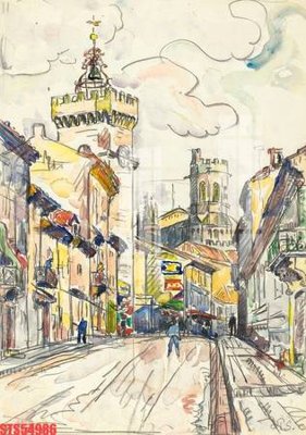 Tải file gốc Tranh sơn dầu phương tây tổng hợp STS54986 (in không vỡ ảnh)