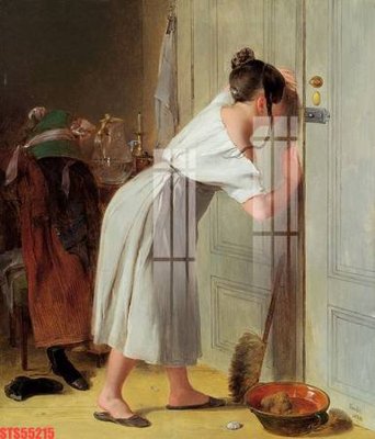 File tranh Tranh sơn dầu phương tây tổng hợp STS55215 (bản gốc) treo quán cafe