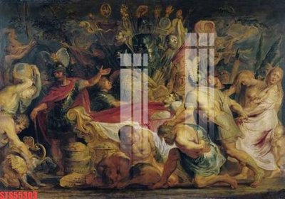 File ảnh gốc Tranh sơn dầu phương tây tổng hợp STS55303 không vỡ nét