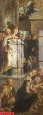 Tải file PSD Tranh sơn dầu phương tây tổng hợp STS55313 (nguyên layer) để in