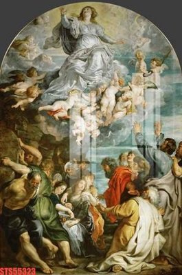 File ảnh gốc Tranh sơn dầu phương tây tổng hợp STS55323 không vỡ nét