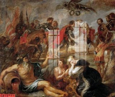 Download file gốc Tranh sơn dầu phương tây tổng hợp STS55333 (in mica) trang trí