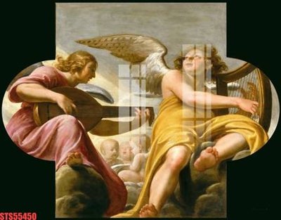 File gốc Tranh sơn dầu phương tây tổng hợp STS55450 (in 3D) nghệ thuật