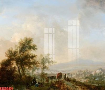 File in ấn Tranh sơn dầu phương tây tổng hợp STS55471 chuyên nghiệp