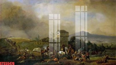 File tranh Tranh sơn dầu phương tây tổng hợp STS55478 (ảnh gốc) độc quyền