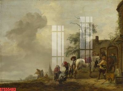 File gốc Tranh sơn dầu phương tây tổng hợp STS55483 (trang trí) cho phòng khách