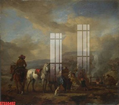 File gốc Tranh sơn dầu phương tây tổng hợp STS55492 (in ấn) không giới hạn