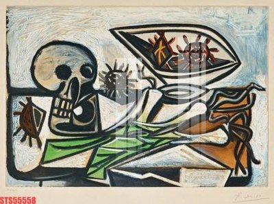 File tranh Tranh sơn dầu phương tây tổng hợp STS55558 (gốc) chủ đề tĩnh vật