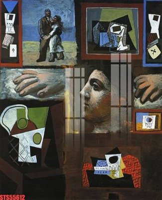 File gốc Tranh sơn dầu phương tây tổng hợp STS55612 (in 3D) cho trang trí