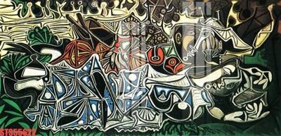 Hình ảnh file gốc in trần nhà Tranh sơn dầu phương tây tổng hợp STS55622