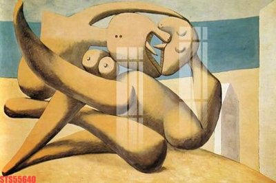 Download file gốc Tranh sơn dầu phương tây tổng hợp STS55640 (in mica) trang trí