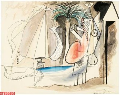 File in trần Tranh sơn dầu phương tây tổng hợp STS55651 (bản gốc) trời sao