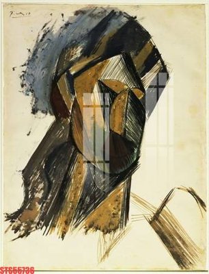 File PSD Tranh sơn dầu phương tây tổng hợp STS55736 (gốc) nhiều lớp (multi-layer)