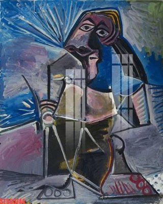 File gốc Tranh sơn dầu phương tây tổng hợp STS55744 (trang trí) cho phòng khách