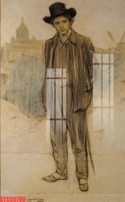 File in trần Tranh sơn dầu phương tây tổng hợp STS55760 (file gốc) hoa văn 3D