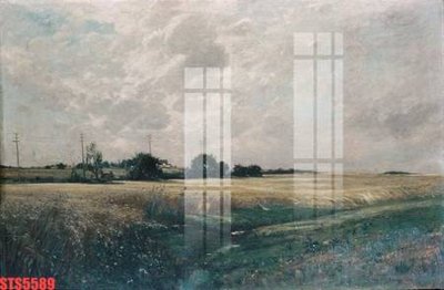 File tranh Tranh sơn dầu phương tây tổng hợp STS5589 (gốc) in vải canvas