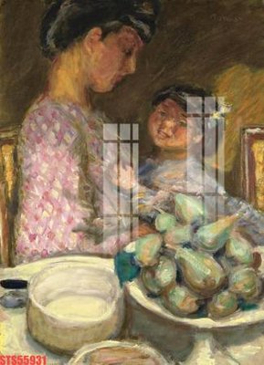 Download file gốc Tranh sơn dầu phương tây tổng hợp STS55931 (in mica) trang trí