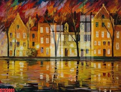 File gốc Tranh sơn dầu phương tây tổng hợp STS5601 (ảnh chi tiết) để in lụa