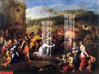 Tải file PSD Tranh sơn dầu phương tây tổng hợp STS56086 (nguyên layer) để in