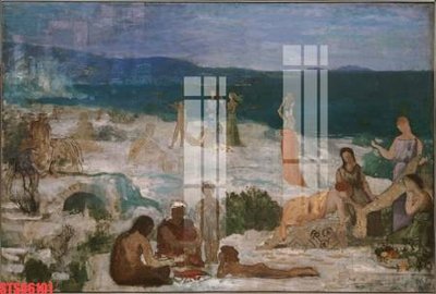 Tải file Tranh sơn dầu phương tây tổng hợp STS56101 (gốc) để in ấn ngay