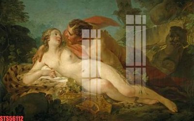 File in ấn Tranh sơn dầu phương tây tổng hợp STS56112 chuyên nghiệp